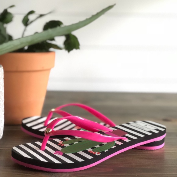 Last Drop NWOT♠️ Kate Spade ♠️Nassau cactus sandal - Picture 2 of 8